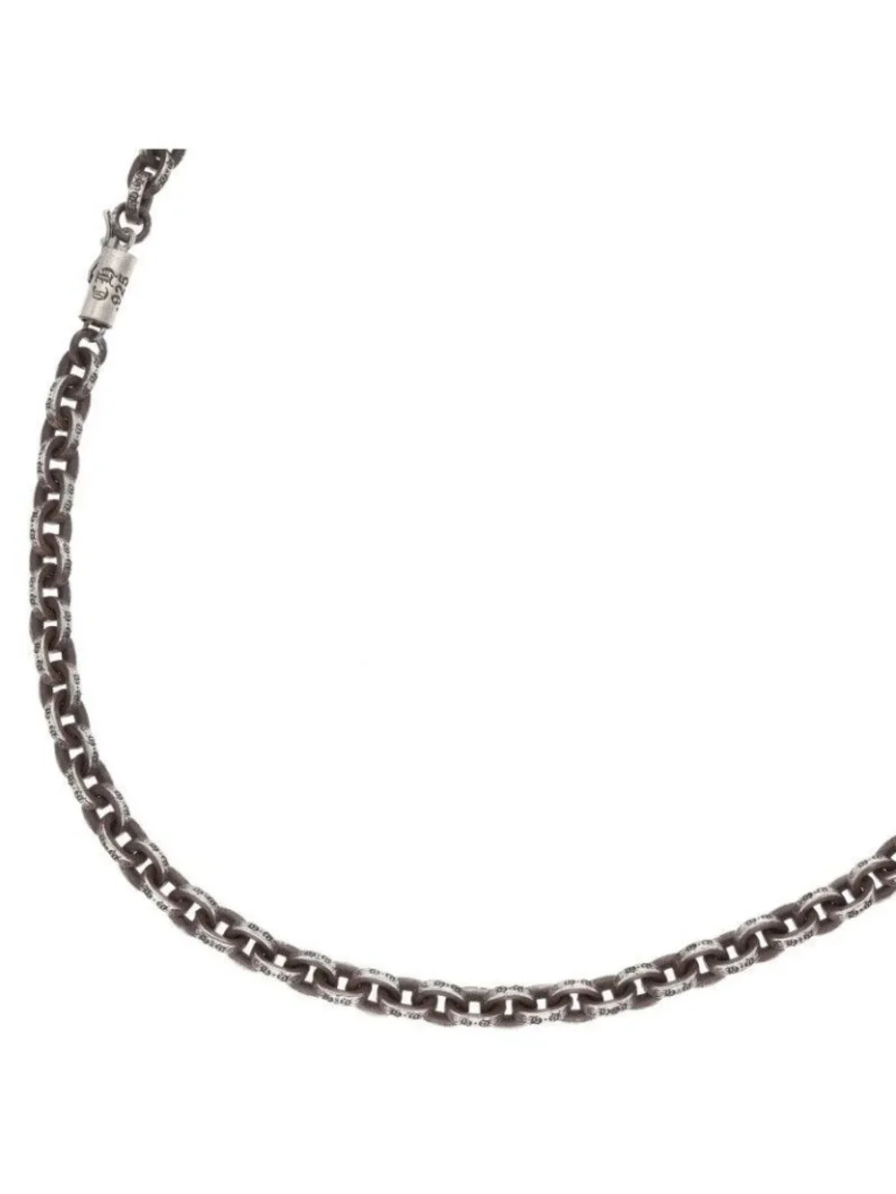 Chrome Hearts Paper Chain 20 Silver Necklace
